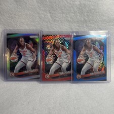 2025 Panini Prizm WMBA Tina Charles 3 Card Lot #3 Connecticut Sun WNBA