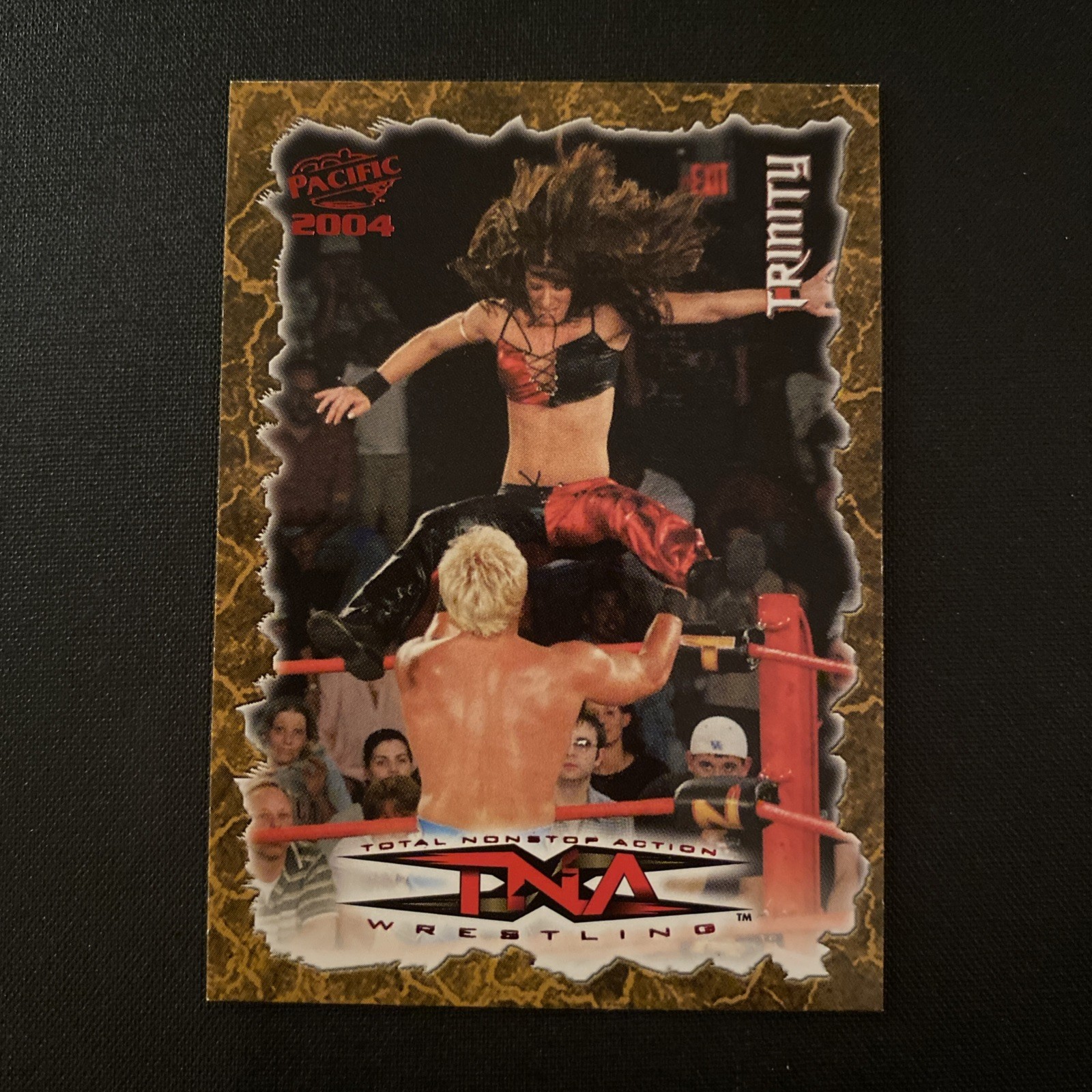 2004 Pacific TNA Impact! Wrestling Trinity #73 Red Parallel Rookie RC