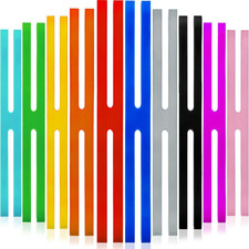 9 Inch H-Band Silicone Rubber Bands Assorted Color Elastic Rubber Wrapping Bands