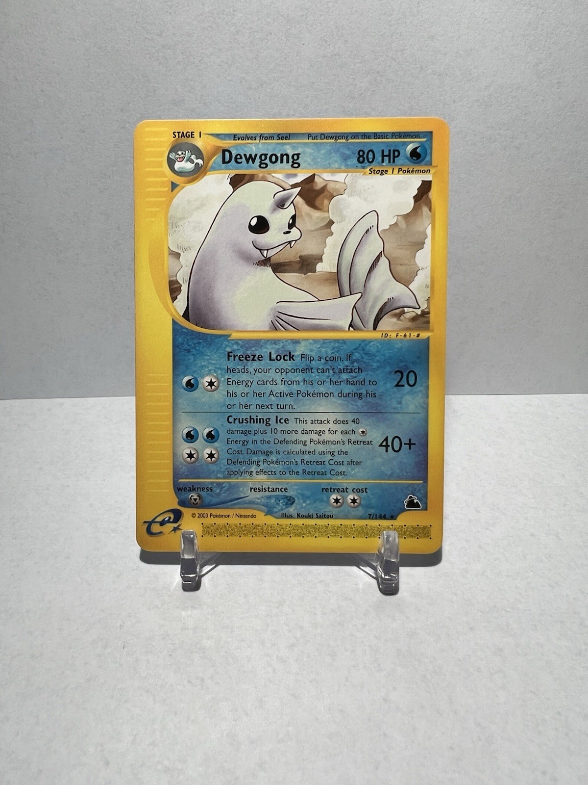 Dewgong 7/144 Pokemon Skyridge Near Mint NM
