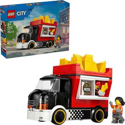 LEGO City 60488 Pommes-Truck Bausatz, Mehrfarbig