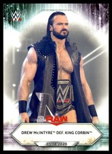 2021 Topps WWE Drew McIntyre def. King Corbin #75 21920