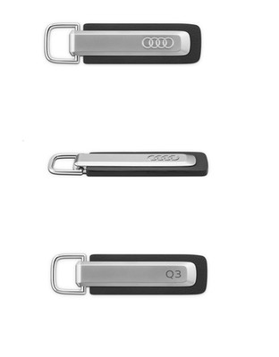 Original Audi Schlüsselanhänger Q3 Schlüsselanhänger Ringe Q3 -NEU/OVP-