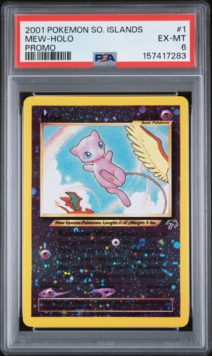 Mew graded PSA 6 for sale on eBay