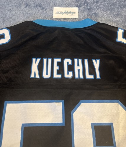 Vtg NFL Players Luke Kuechly #59 Carolina Panthers Pro Line Jersey Men XL-T Tall - Picture 16 of 18