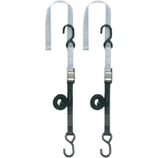 Powertye 1" Soft-Tye Tie-Downs Silver