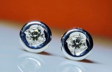 ***WUNDERSCHÖN*** Ohrstecker 585 14k Gold Brillant Diamant 0,32ct **WERT:690,-**