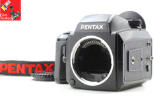 Pentax 645N Medium Format Film Camera Body 120 Film Back Tested JAPAN