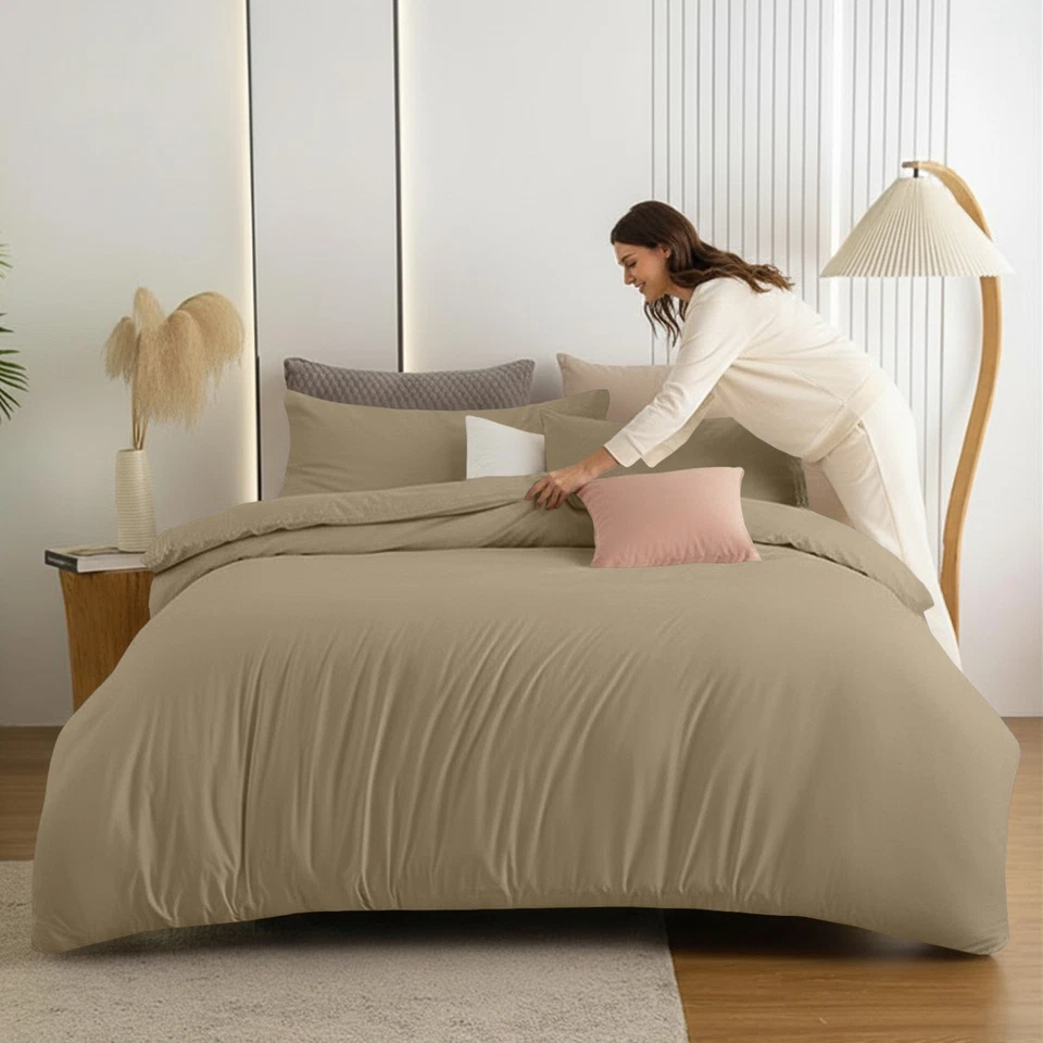 Комплект постельного белья из 3 предметов пододеяльник одеяло мягкое одеяло двуспальное полное королевское - Изображение 2 из 4