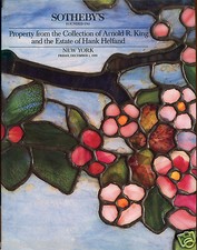 1989 Sothebys Auction Catalog, Estate Hank Helfand & Collection Arnold R King