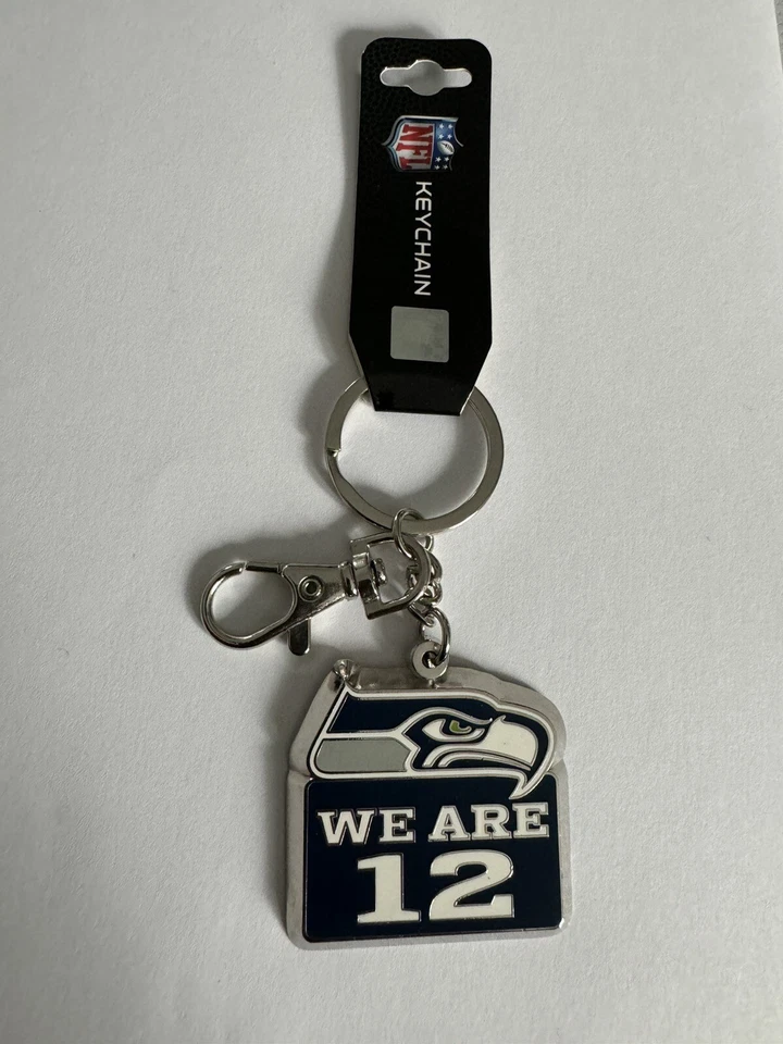 NFL Seattle Seahawks Metal  Keychain - Image 2 of 2