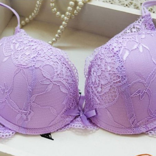Mujeres Sujetador de Encaje Set Sujetador Push Up Sexy Encaje Calzoncillos Lencería Cómoda Ropa Interior - Imagen 54 de 70