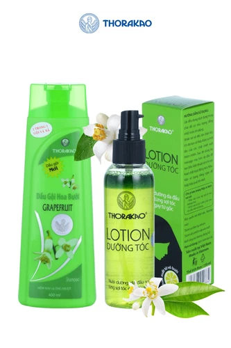 THORAKAO Best Selling Combo 2in1 Grapefruit Shampoo-Conditioner + Hair Lotion