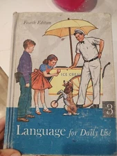 1959 LANGUAGE FOR DAILY USE THIRD GRADE ENGLISH 4th EDITION
