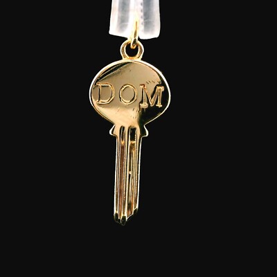 Tiffany & Co. 18KT Gelbgold DOM Schlüssel Anhänger - 1,76g
