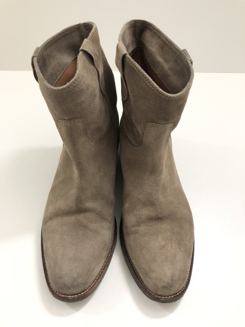 taupe suede ankle boots uk