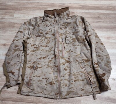 USMC Apecs Cdj 180s Cold Weather Desert Marpat Combat Jacket Seal SMALL 