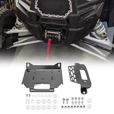 UTV Winch Mount Plate Bracket For Polaris RZR XP 1000 & General 1000 2014-2019