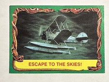 Topps Indiana Jones: Raiders of the Lost Ark 1981-#16 Escape To The Skies!