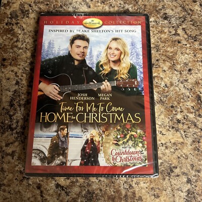 Time for Me to Come Home for Christmas DVD Josh Henderson Hallmark NEW OOP