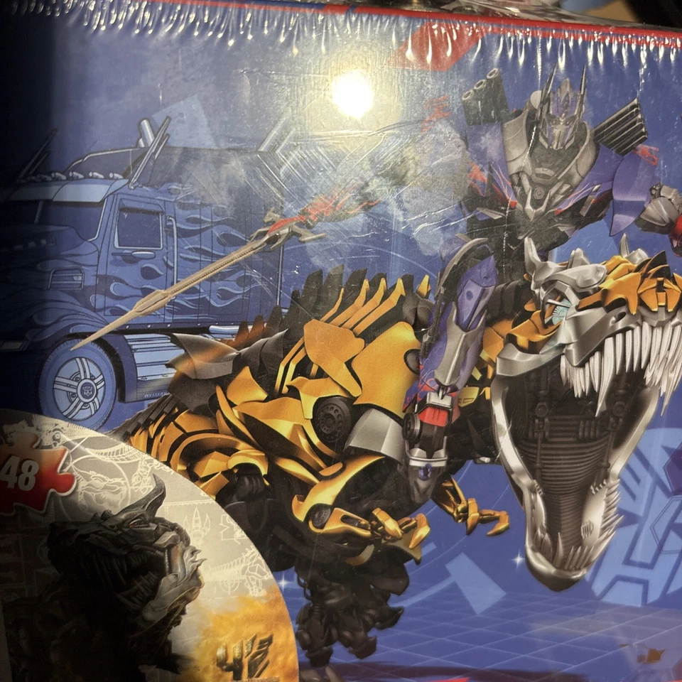 Fiambrera Transformer con rompecabezas de 48 piezas sellada de fábrica nueva Foto 3 de 4