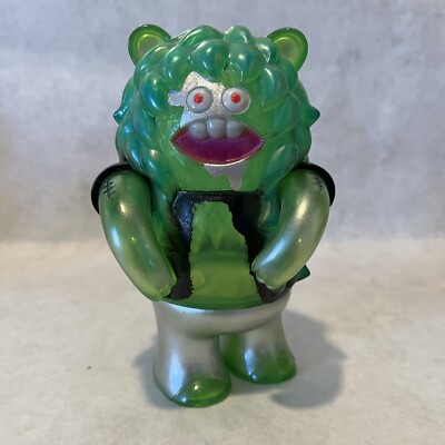 LE MERDE SUPER7 BURGER BUNS Green Translucent  sofubi 5.5 