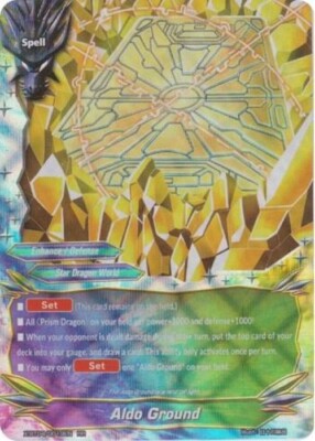 Bushiroad Future Card Buddyfight Aldo Ground X-BT04/0019EN RR Star Dagon Welt
