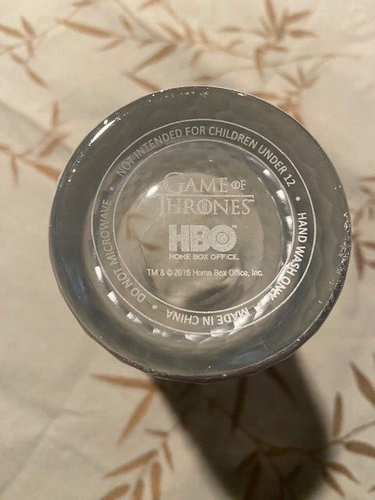 HBO Game of Thrones 16 oz Pint Glasses with Platinum Bases-2016-Previously Owned - Picture 9 of 18