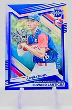 2022 Elite Extra Edition Edward Lantigua Aspirations Blue 102/349 #200 - Mets