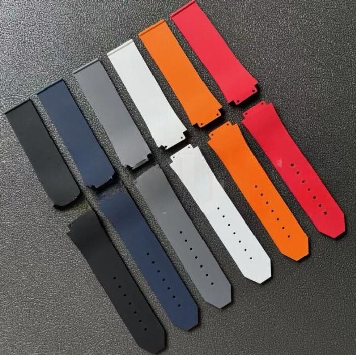 Rubber Watch Strap Fits H-U-B-L-O-T Classic Fusion 45mm 521 Models