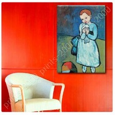 Child With Dove by Pablo Picasso  Poster or Wall Sticker Decal  Wall art HD