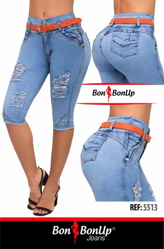 Jeans colombianos butt lifter fajas colombianas bbl levanta cola Bon Bon Up  5513 | eBay