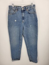 BDG Urban Outfitters Jeans Womens 30 Mom High-Rise Medium Wash Distressed