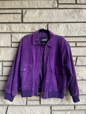 Vintage Genuine Purple Soft Leather Jacket By Izzi From The 70s/80s