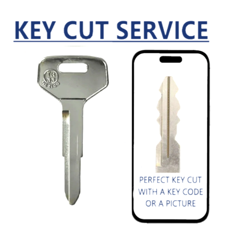 2 New Uncut Replacement Keys For Toyota Vehicles Old Models - TR40 / X174