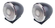 Chrome & Black Tweeter Pods ABS & Steel Housi...