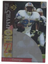 Eddie George 1997 Upper Deck NFL Football Trading Gold Card # UD3-38
