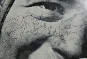 sid luckman autograph
