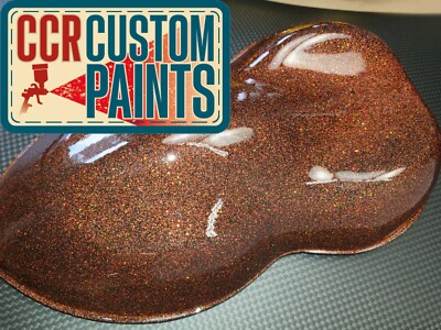 METALLFLOCKE METALFLAKE DARK COPPER HOLOGRAPHIC 50G MED TOP QUALITÄT AUTOMOBILE 