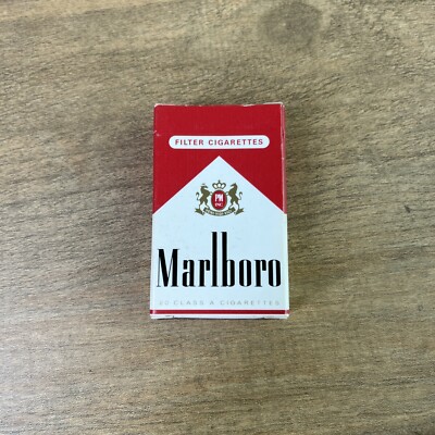 marlboro cigarette price 1 piece Vintage Marlboro 25 Red Match Boxes Mini Cigarette Packs Display  Collectable