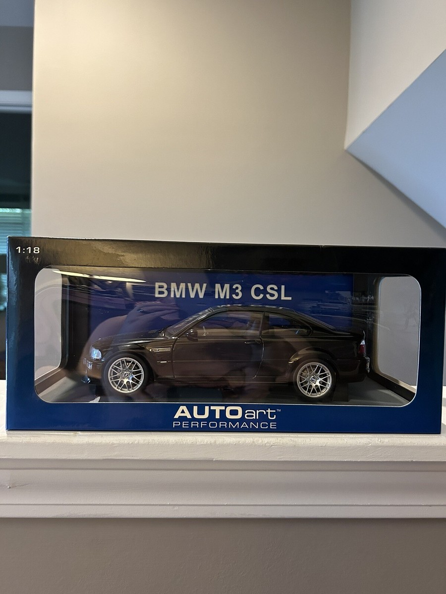 Autoart 1/18 Bmw M3 CSL Black Sapphire Metallic Diecast | eBay