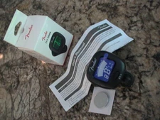 FENDER FT-1 PRO CLIP-ON TUNER W/BATTERY - PN 023-9978-000 NEW!
