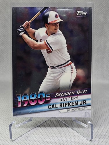 2020 Topps Jahrzehnte beste Batterien Cal Ripken Jr #DB-44 HOF