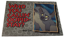 1994 SkyBox The Lion King Trading Card #85 Who you callin' oopid-stay? Banzai G7