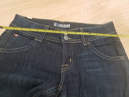 Hudson Jeans sz 28 dark wash flap pocket bootcut denim jeans inseam 29 Worn once - Picture 6 of 7