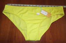 NWT Kona Sol Yellow Bikini Bottoms Womens Size XL Hipster 26958