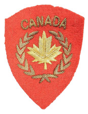Canadian Korean War 25th Brigade Badges (Repro)