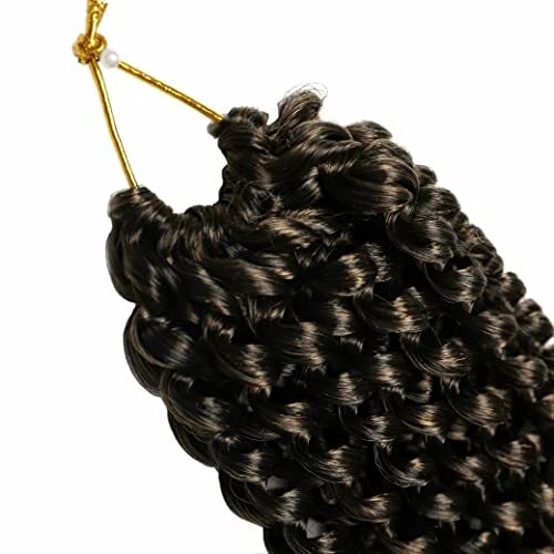 Passion Twist Hair 12 Inch 7 Packs Water Wave Crochet Passion 1B/27 12inch Hair - Picture 5 of 7