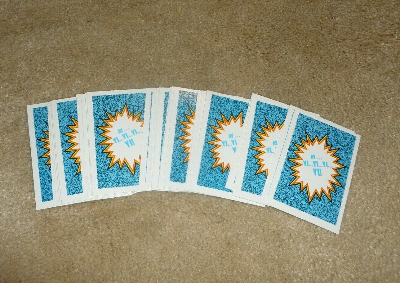 Talicor's I Love Lucy Board Game 1997 Replacement AY...YI..YI Cards COMPLETE SET