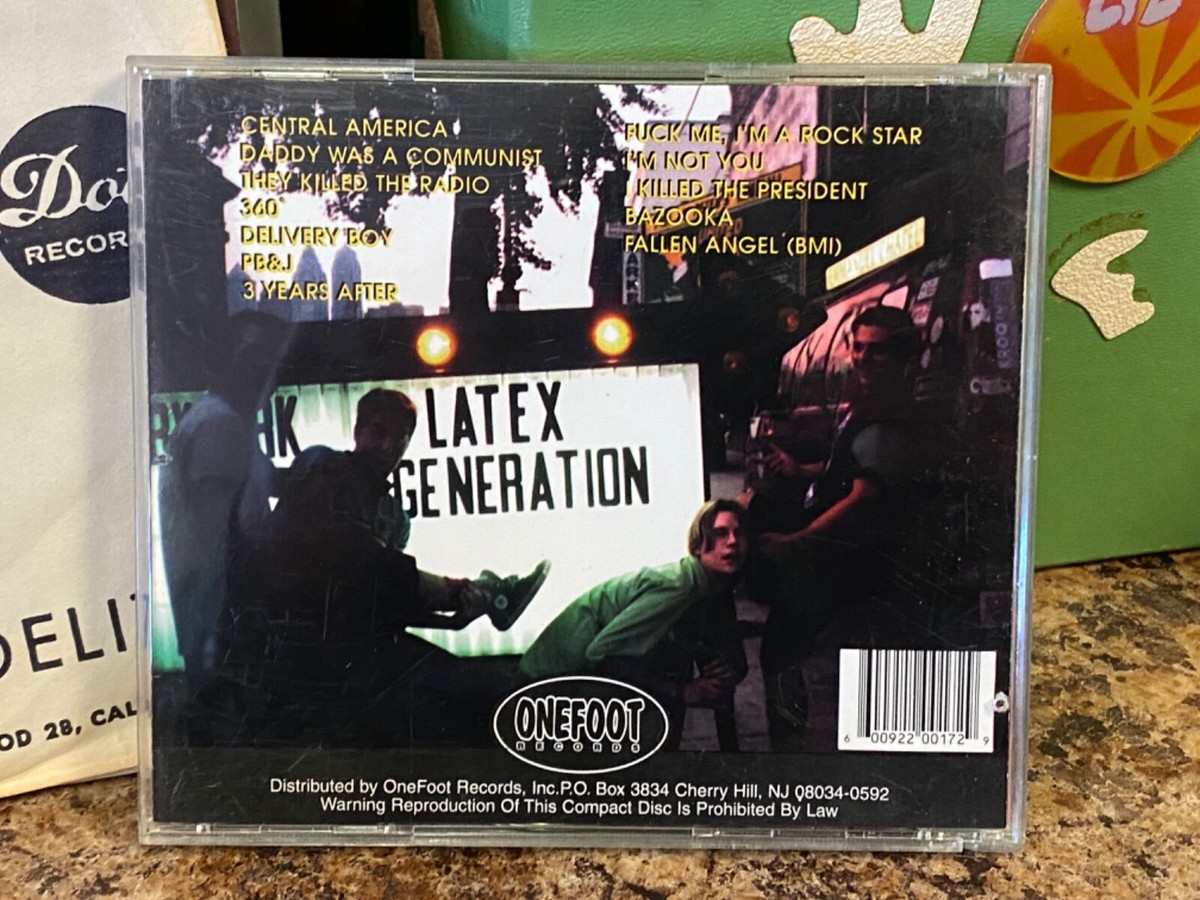 Latex Generation ‎– 360º CD Onefoot 1996 VG+ [alternative
